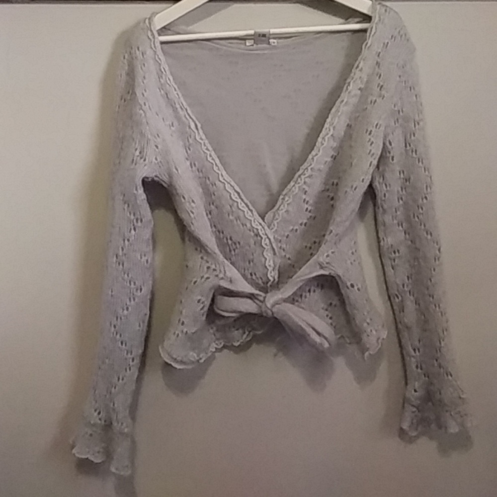 Soft powder blue Kenzie sweater